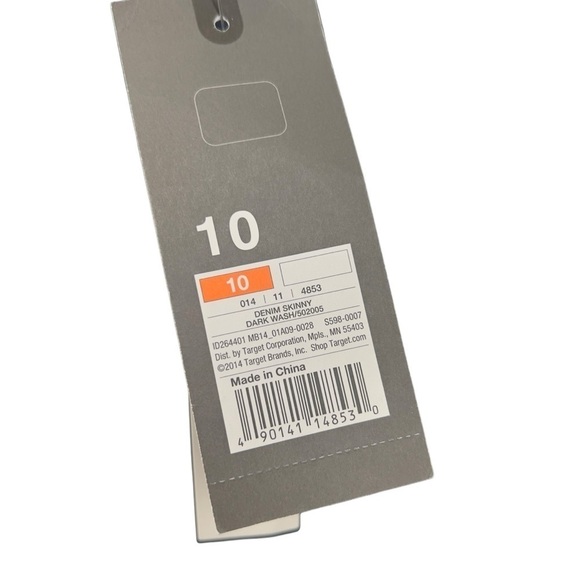 Mossimo size 10 Super Stretchy Skinny. NWT - Picture 4 of 7